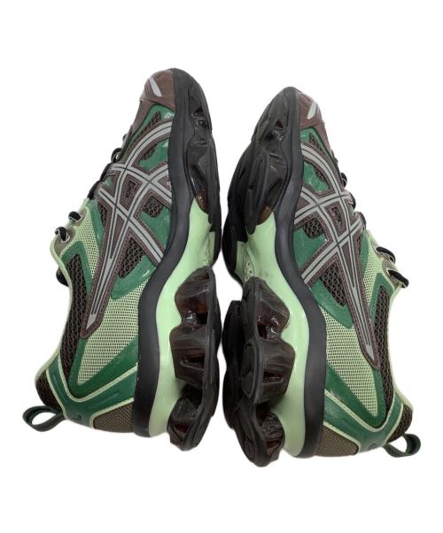 asics（アシックス）asics (アシックス) ローカットスニーカー　GEL-QUANTUM KINETIC ブラック×グリーン サイズ:28.5の古着・服飾アイテム