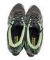 中古・古着 asics (アシックス) ローカットスニーカー　GEL-QUANTUM KINETIC ブラック×グリーン サイズ:28.5：18000円