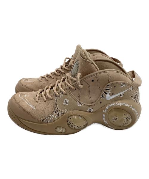 NIKE（ナイキ）NIKE (ナイキ) Supreme (シュプリーム) スニーカー Air Zoom Flight 95 SP ブラウン サイズ:28の古着・服飾アイテム