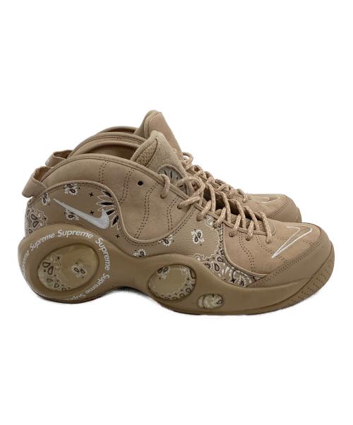 NIKE（ナイキ）NIKE (ナイキ) Supreme (シュプリーム) スニーカー Air Zoom Flight 95 SP ブラウン サイズ:28の古着・服飾アイテム