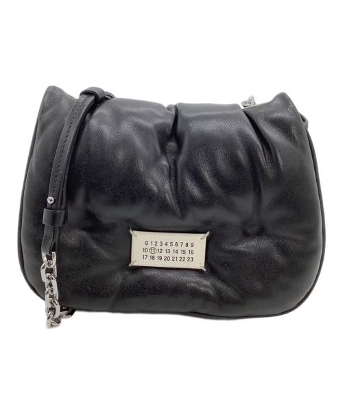 Maison Margiela（メゾンマルジェラ）Maison Margiela (メゾンマルジェラ) チェーンショルダーバッグ ブラックの古着・服飾アイテム
