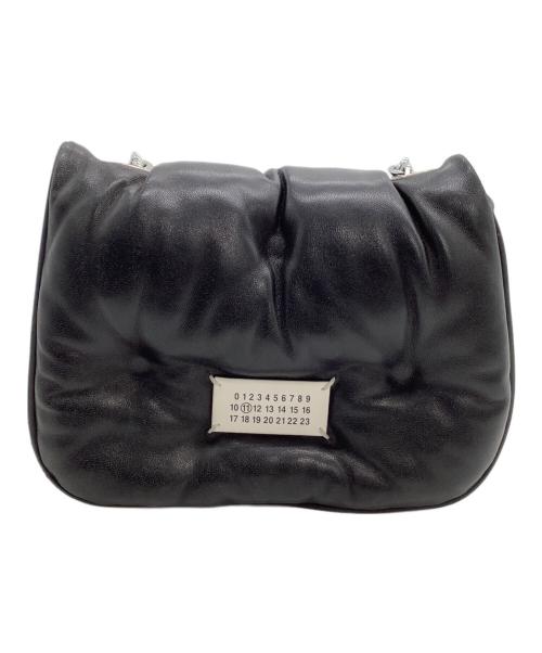 Maison Margiela（メゾンマルジェラ）Maison Margiela (メゾンマルジェラ) チェーンショルダーバッグ ブラックの古着・服飾アイテム