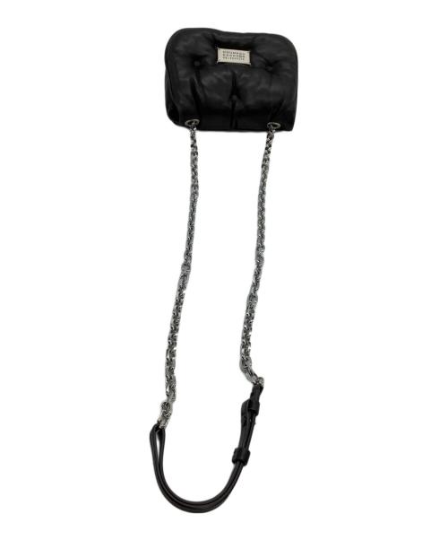Maison Margiela（メゾンマルジェラ）Maison Margiela (メゾンマルジェラ) チェーンショルダーバッグ ブラックの古着・服飾アイテム