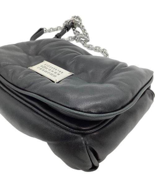 Maison Margiela（メゾンマルジェラ）Maison Margiela (メゾンマルジェラ) チェーンショルダーバッグ ブラックの古着・服飾アイテム
