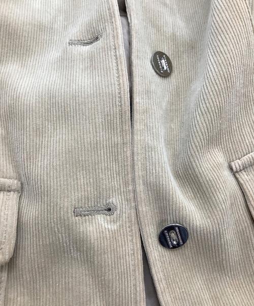 BURBERRY LONDON（バーバリーロンドン）BURBERRY LONDON (バーバリーロンドン) コーデュロイジャケット ベージュ サイズ:15BRの古着・服飾アイテム
