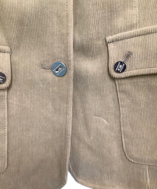 BURBERRY LONDON（バーバリーロンドン）BURBERRY LONDON (バーバリーロンドン) コーデュロイジャケット ベージュ サイズ:15BRの古着・服飾アイテム