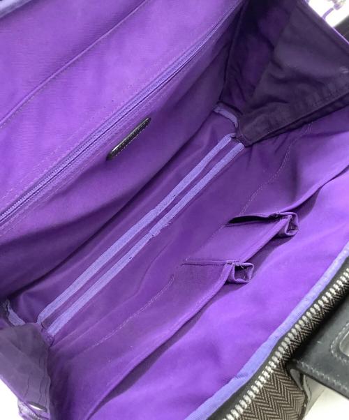 PAUL SMITH（ポールスミス）PAUL SMITH (ポールスミス) 2WAYビジネスバッグ ブラック×グレーの古着・服飾アイテム
