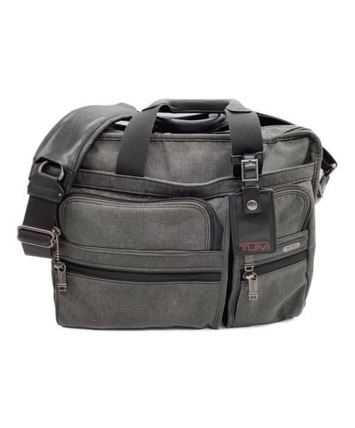 TUMI（トゥミ）TUMI (トゥミ) マルチポケットブリーフケース グレーの古着・服飾アイテム
