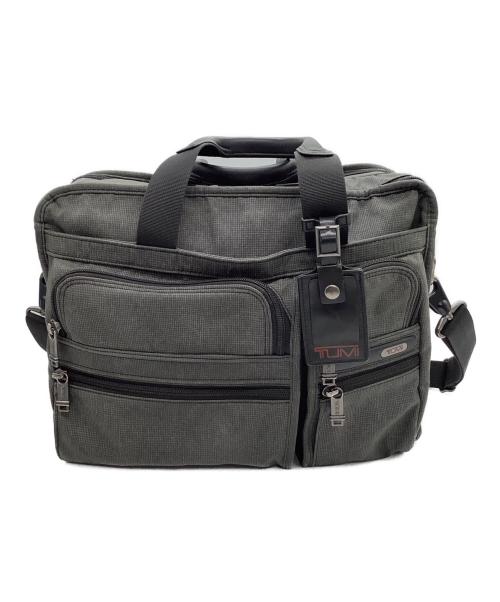 TUMI（トゥミ）TUMI (トゥミ) マルチポケットブリーフケース グレーの古着・服飾アイテム