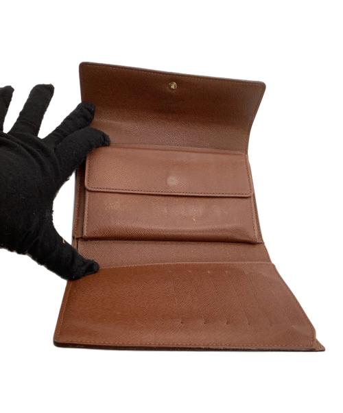 LOUIS VUITTON（ルイ ヴィトン）LOUIS VUITTON (ルイ ヴィトン) 3つ折り財布 モノグラム  ポルトトレゾール エテュイパピエ ブラウンの古着・服飾アイテム