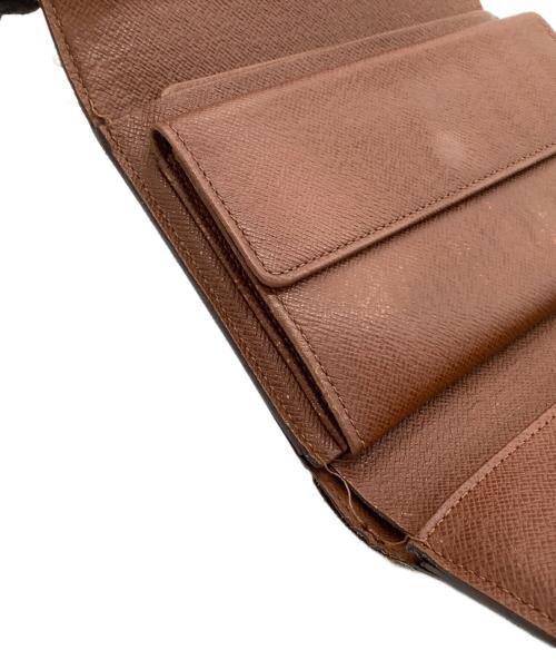 LOUIS VUITTON（ルイ ヴィトン）LOUIS VUITTON (ルイ ヴィトン) 3つ折り財布 モノグラム  ポルトトレゾール エテュイパピエ ブラウンの古着・服飾アイテム