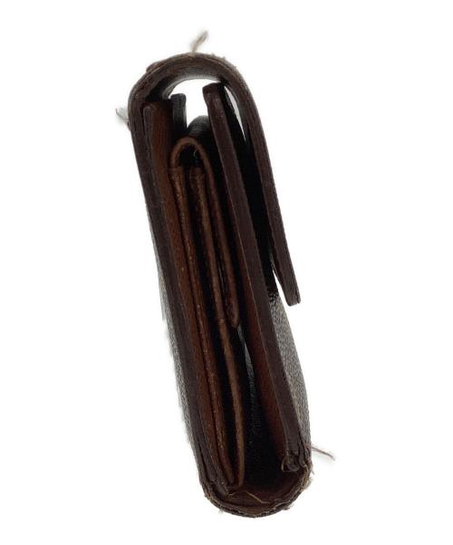 LOUIS VUITTON（ルイ ヴィトン）LOUIS VUITTON (ルイ ヴィトン) 3つ折り財布 モノグラム  ポルトトレゾール エテュイパピエ ブラウンの古着・服飾アイテム