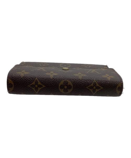 LOUIS VUITTON（ルイ ヴィトン）LOUIS VUITTON (ルイ ヴィトン) 3つ折り財布 モノグラム  ポルトトレゾール エテュイパピエ ブラウンの古着・服飾アイテム