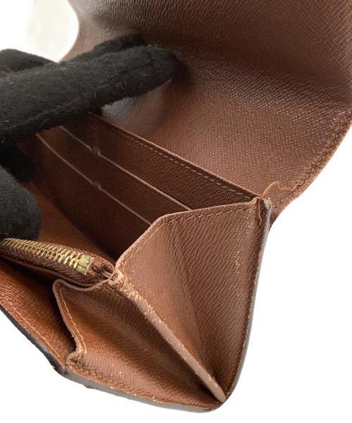 LOUIS VUITTON（ルイ ヴィトン）LOUIS VUITTON (ルイ ヴィトン) 長財布　モノグラム　ポシェット・ポルトモネ クレディ ブラウンの古着・服飾アイテム