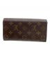 LOUIS VUITTON (ルイ ヴィトン) 長財布　モノグラム　ポシェット・ポルトモネ クレディ ブラウン：8000円