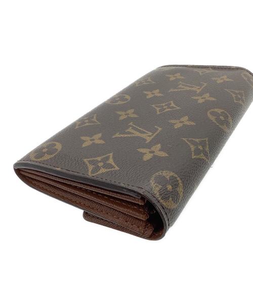LOUIS VUITTON（ルイ ヴィトン）LOUIS VUITTON (ルイ ヴィトン) 長財布　モノグラム　ポシェット・ポルトモネ クレディの古着・服飾アイテム