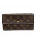 LOUIS VUITTON（ルイ ヴィトン）の古着「長財布　モノグラム　ポシェット・ポルトモネ クレディ」