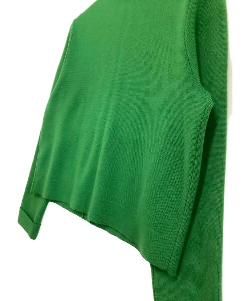 LA MAILLE SEZANE（ラ マイユ セザンヌ）LA MAILLE SEZANE (ラ マイユ セザンヌ) ニットジャケット グリーン サイズ:XSの古着・服飾アイテム