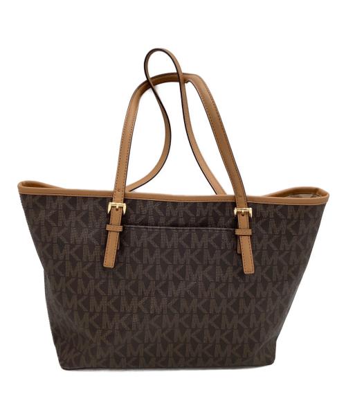MICHAEL KORS（マイケルコース）MICHAEL KORS (マイケル・コース) トートバッグ ブラウンの古着・服飾アイテム