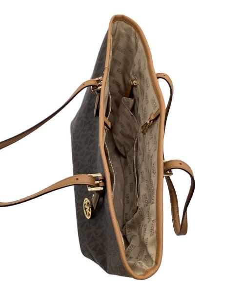 MICHAEL KORS（マイケルコース）MICHAEL KORS (マイケル・コース) トートバッグ ブラウンの古着・服飾アイテム