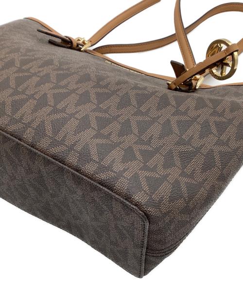 MICHAEL KORS（マイケルコース）MICHAEL KORS (マイケル・コース) トートバッグ ブラウンの古着・服飾アイテム