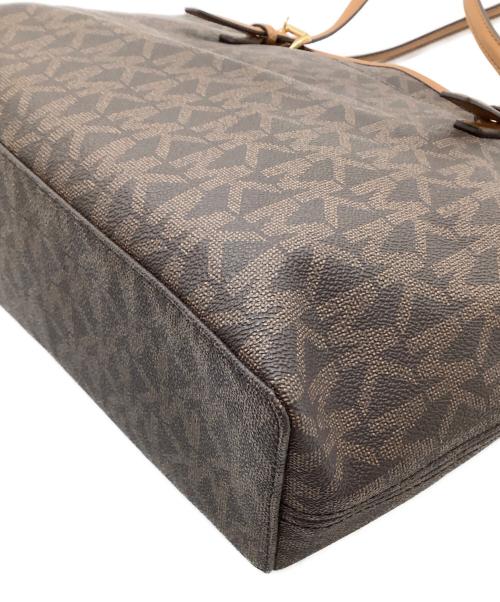 MICHAEL KORS（マイケルコース）MICHAEL KORS (マイケル・コース) トートバッグ ブラウンの古着・服飾アイテム