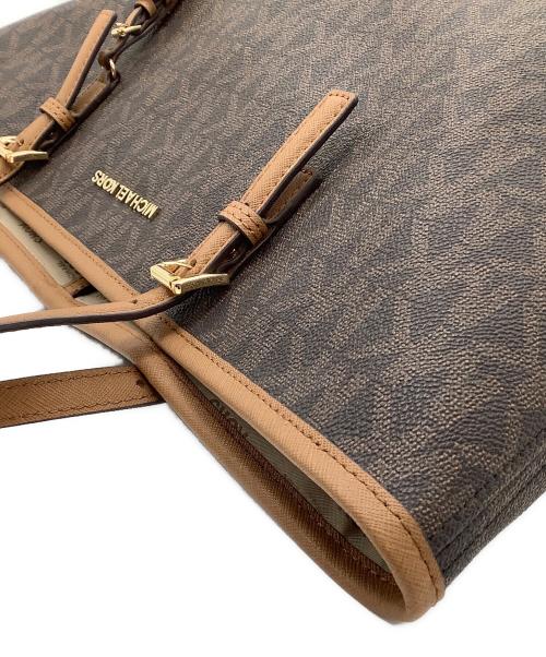 MICHAEL KORS（マイケルコース）MICHAEL KORS (マイケル・コース) トートバッグ ブラウンの古着・服飾アイテム