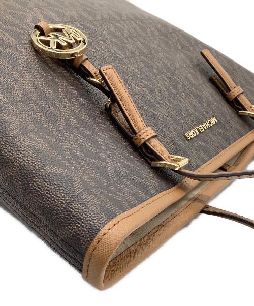 MICHAEL KORS（マイケルコース）MICHAEL KORS (マイケル・コース) トートバッグ ブラウンの古着・服飾アイテム
