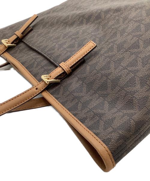MICHAEL KORS（マイケルコース）MICHAEL KORS (マイケル・コース) トートバッグ ブラウンの古着・服飾アイテム