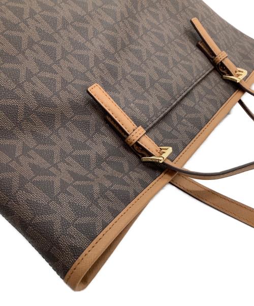 MICHAEL KORS（マイケルコース）MICHAEL KORS (マイケル・コース) トートバッグ ブラウンの古着・服飾アイテム