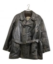 WALKER（ウォーカー）の古着「レザージャケット」｜ブラック
