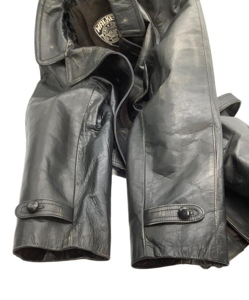 WALKER（ウォーカー）WALKER (ウォーカー) レザージャケット ブラック サイズ:表記なしの古着・服飾アイテム