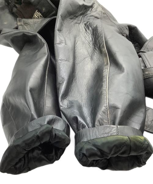 WALKER（ウォーカー）WALKER (ウォーカー) レザージャケット ブラック サイズ:表記なしの古着・服飾アイテム