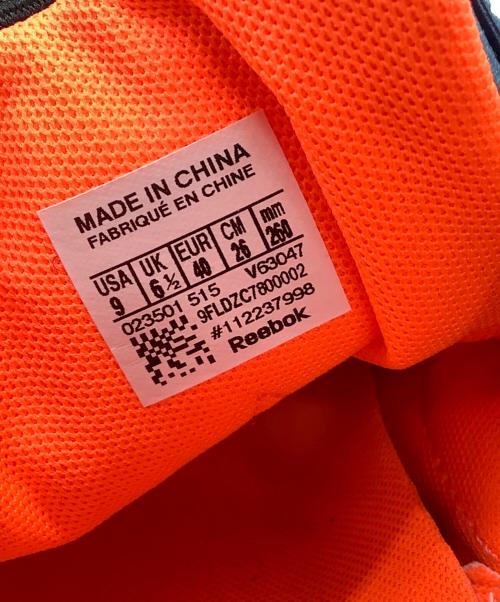 REEBOK（リーボック）REEBOK (リーボック) スニーカー オレンジ×スカイブルー サイズ:26の古着・服飾アイテム