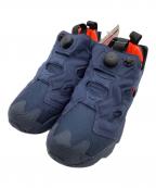 REEBOKリーボック）の古着「スニーカー」｜オレンジ×ネイビー