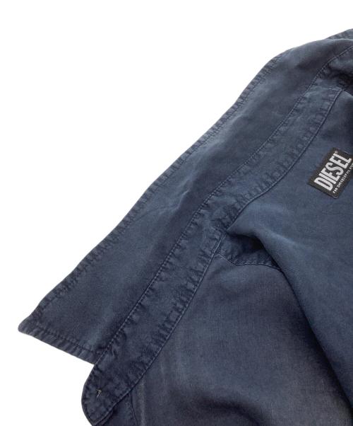 DIESEL（ディーゼル）DIESEL (ディーゼル) 長袖シャツ インディゴ サイズ:48の古着・服飾アイテム