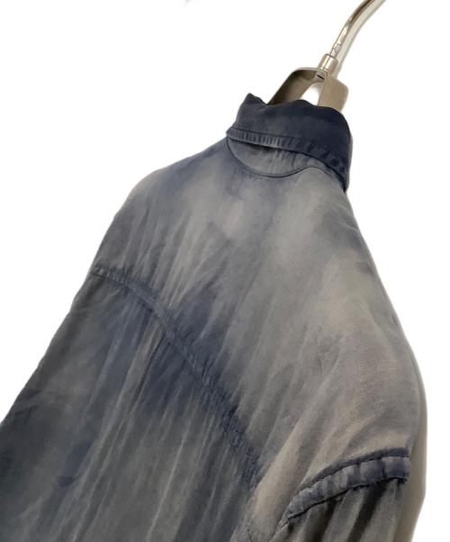 DIESEL（ディーゼル）DIESEL (ディーゼル) 長袖シャツ インディゴ サイズ:48の古着・服飾アイテム