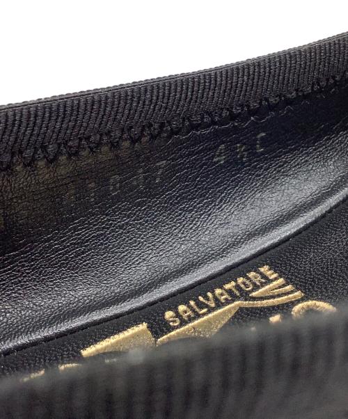 Salvatore Ferragamo（サルヴァトーレ フェラガモ）Salvatore Ferragamo (サルヴァトーレ フェラガモ) パンプス VARINA KNIT ブルー サイズ:4 1/2の古着・服飾アイテム