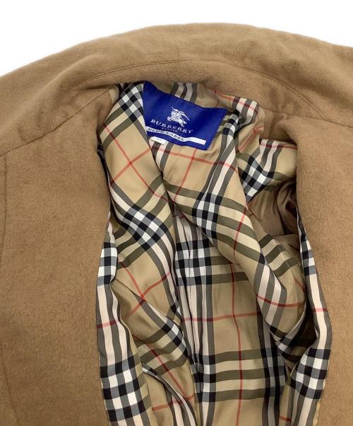 BURBERRY BLUE LABEL（バーバリー ブルー レーベル）BURBERRY BLUE LABEL (バーバリー ブルー レーベル) チェスターコート　裏地ノバチェック ベージュ サイズ:40の古着・服飾アイテム