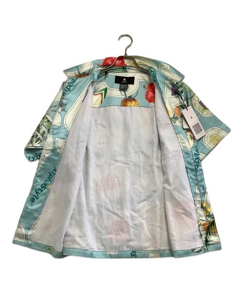 Alphastyle（アルファスタイル）Alphastyle (アルファスタイル) 半袖シャツ ブルー サイズ:Mの古着・服飾アイテム