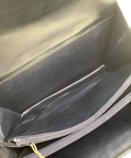 CELINE（セリーヌ）CELINE (セリーヌ) ショルダーバッグ　Cマカダム　 ネイビー×グレーの古着・服飾アイテム