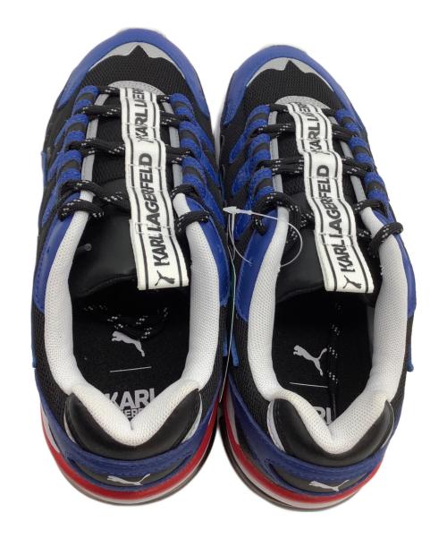 PUMA（プーマ）PUMA (プーマ) Karl Lagerfeld (カール ラガーフェルド) スニーカー ネイビー×ブラック サイズ:26.5の古着・服飾アイテム