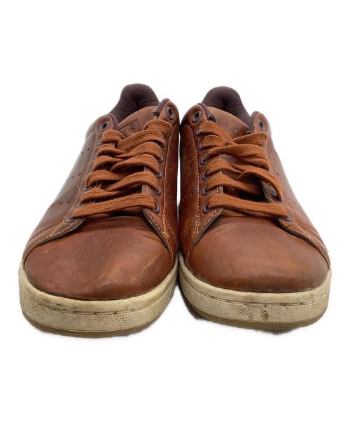 adidas（アディダス）adidas (アディダス) ローカットスニーカー　STANSMITH オイルドレザー ブラウン サイズ:27の古着・服飾アイテム