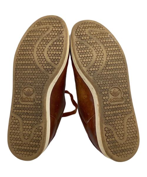 adidas（アディダス）adidas (アディダス) ローカットスニーカー　STANSMITH オイルドレザー ブラウン サイズ:27の古着・服飾アイテム