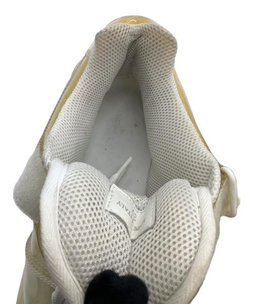 Maison Margiela（メゾンマルジェラ）Maison Margiela (メゾンマルジェラ) ローカットスニーカー レトロフィット ホワイト×イエロー サイズ:37の古着・服飾アイテム