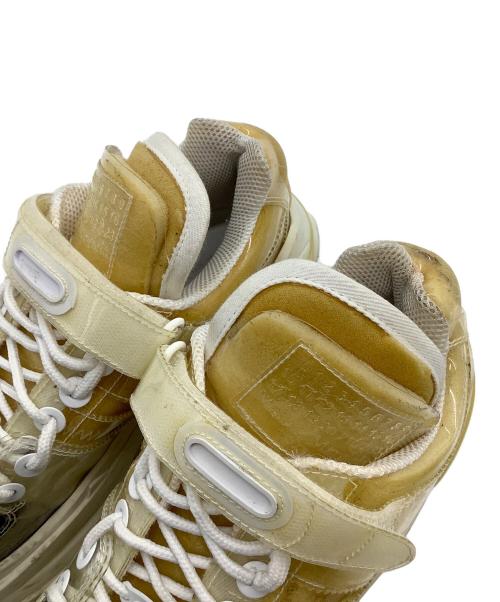 Maison Margiela（メゾンマルジェラ）Maison Margiela (メゾンマルジェラ) ローカットスニーカー レトロフィット ホワイト×イエロー サイズ:37の古着・服飾アイテム