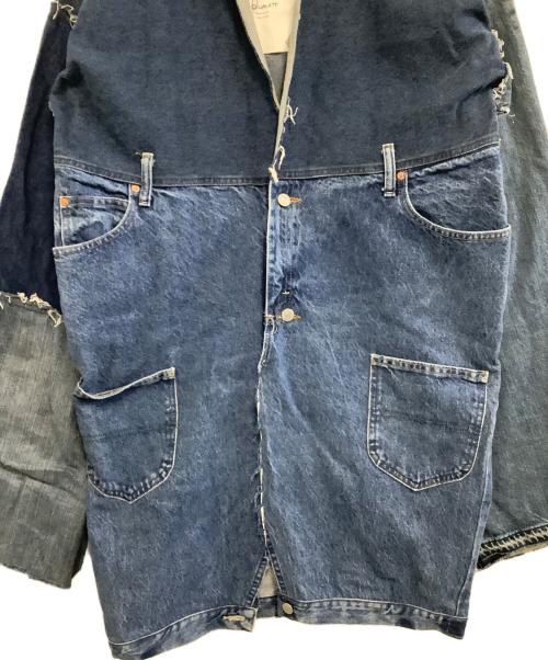 BONUM（ボナム）BONUM (ボナム) リメイクデニムジャケット ブルー サイズ:Lの古着・服飾アイテム