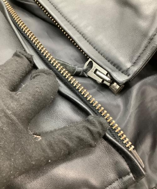 AVIREX（アヴィレックス）AVIREX (アヴィレックス) シングルライダースレザージャケット ブラック サイズ:2XLの古着・服飾アイテム