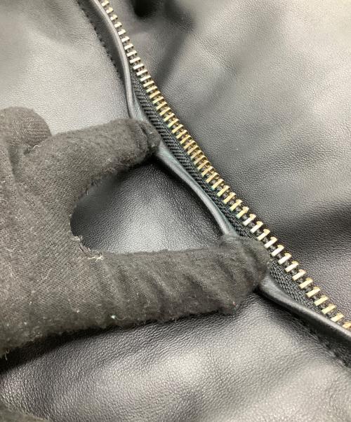AVIREX（アヴィレックス）AVIREX (アヴィレックス) シングルライダースレザージャケット ブラック サイズ:2XLの古着・服飾アイテム
