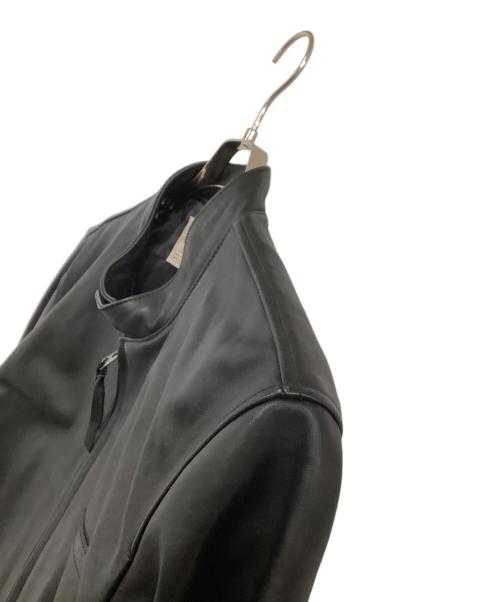 AVIREX（アヴィレックス）AVIREX (アヴィレックス) シングルライダースレザージャケット ブラック サイズ:2XLの古着・服飾アイテム